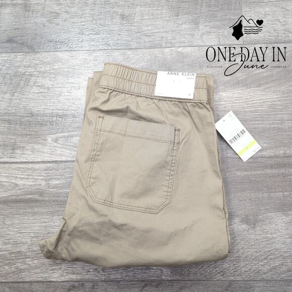 Anne Klein Drawstring Jogger Pants Size 4 - Picture 6 of 6